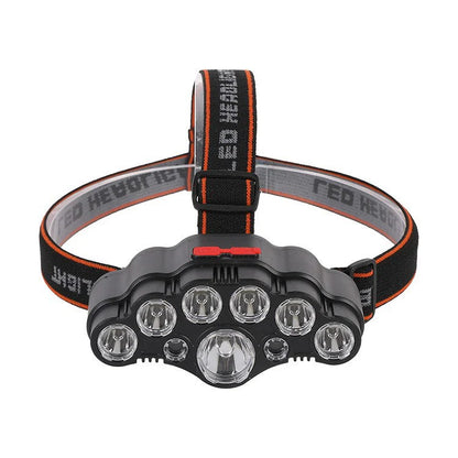 Hand-Worn Nighttime Fishing Waterproof Headlamp