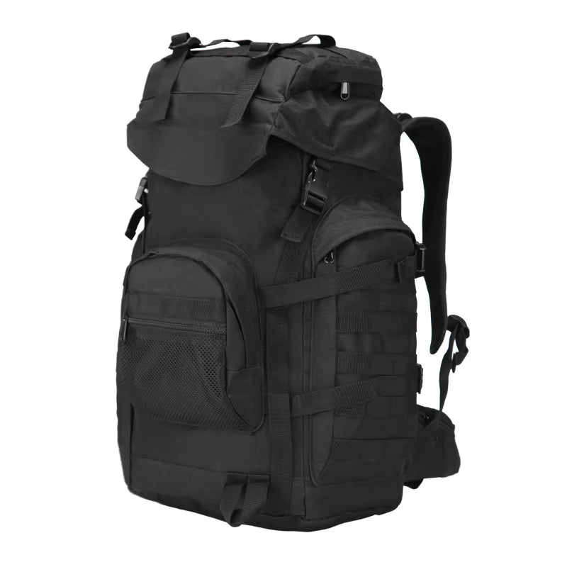 Molle 60L Camping Backpack Tactical Bag Large Waterproof Backpacks Camouflage Hiking Men Outdoor Bags XA281WA