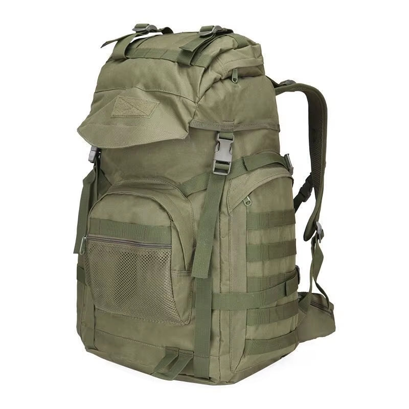 Molle 60L Camping Backpack Tactical Bag Large Waterproof Backpacks Camouflage Hiking Men Outdoor Bags XA281WA