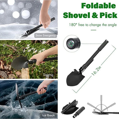 Survival Kit and First Aid Kit, 142Pcs Professional Survival Gear and Equipment for Boating Hunting Camping Hiking Outdoor Adventure