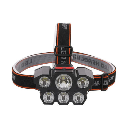 Hand-Worn Nighttime Fishing Waterproof Headlamp